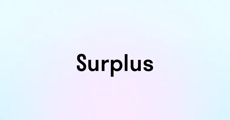 Surplus