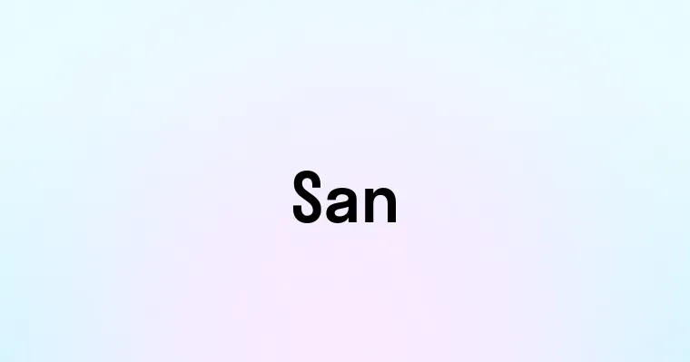 San