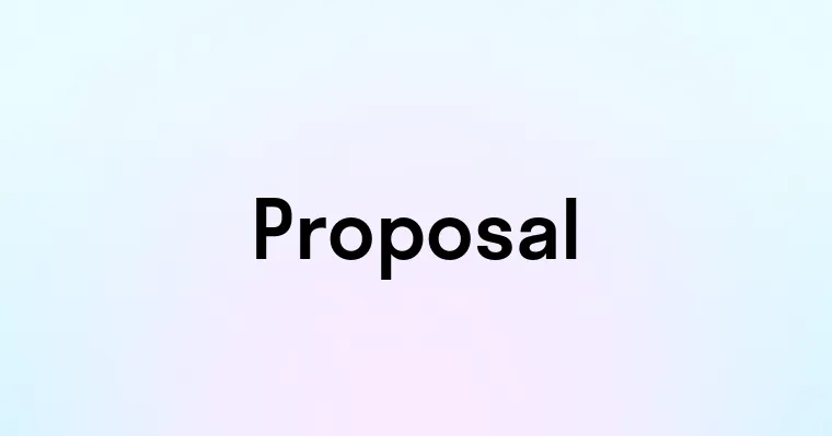 Proposal