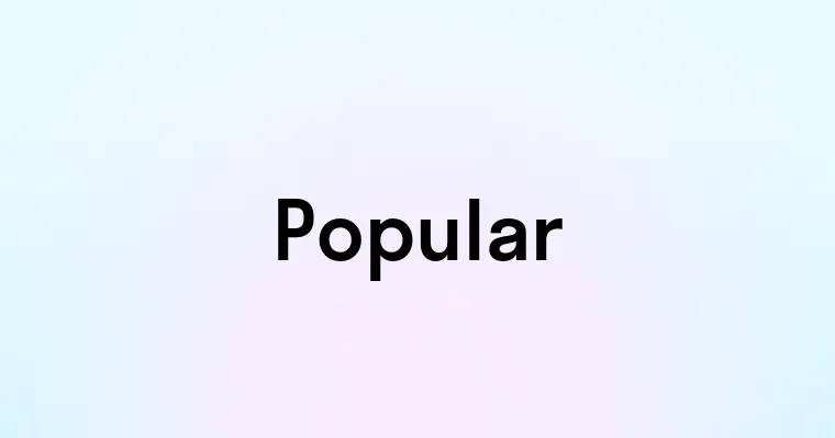 Popular