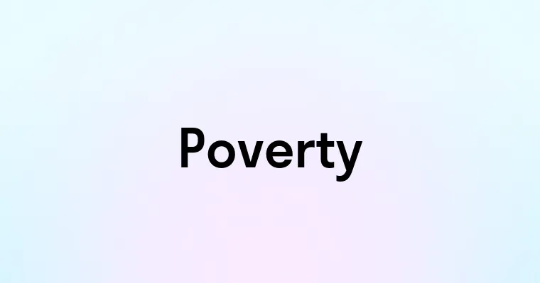 Poverty