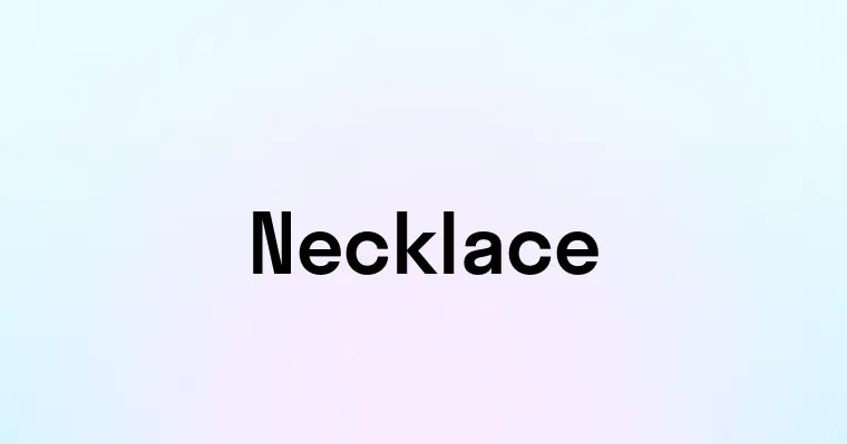 Necklace