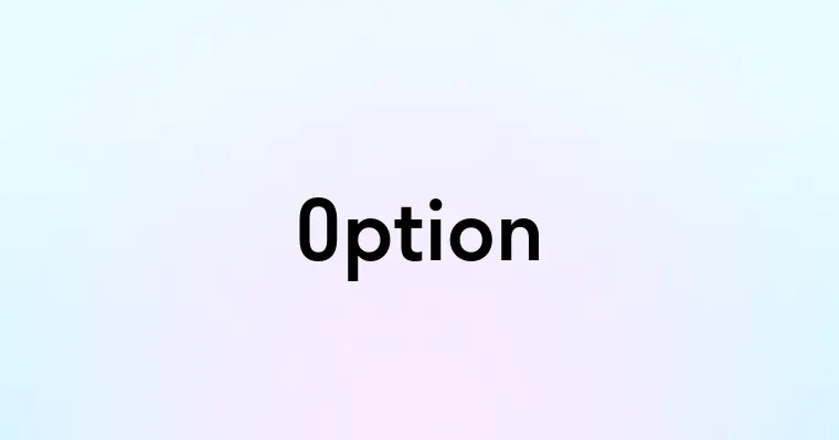 Option