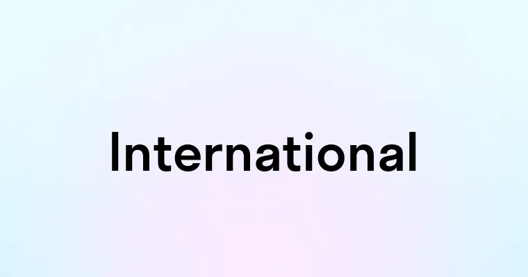 International