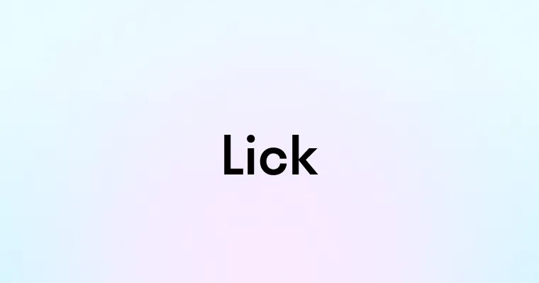 Lick