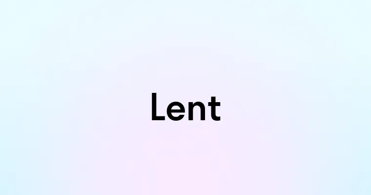 Lent