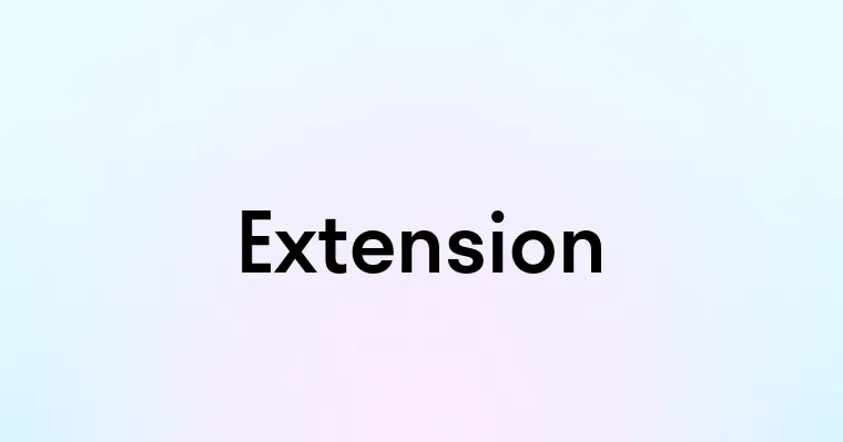 Extension