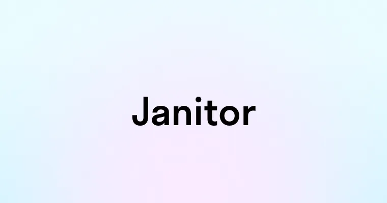 Janitor