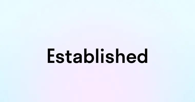 Established