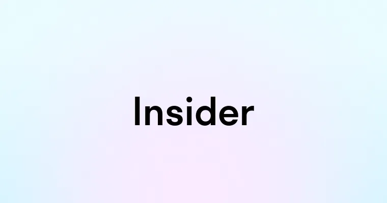 Insider