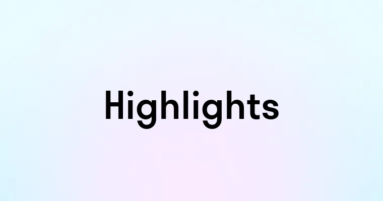 Highlights