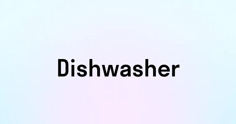 Dishwasher