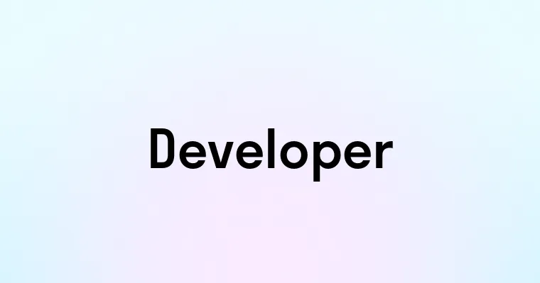 Developer