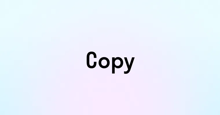 Copy