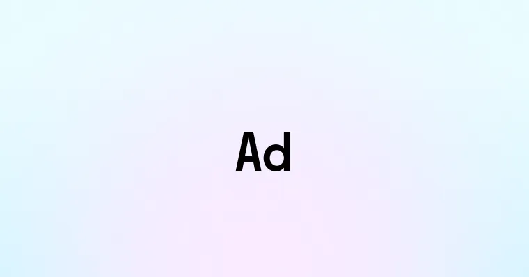 Ad