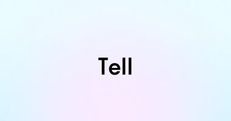 Tell