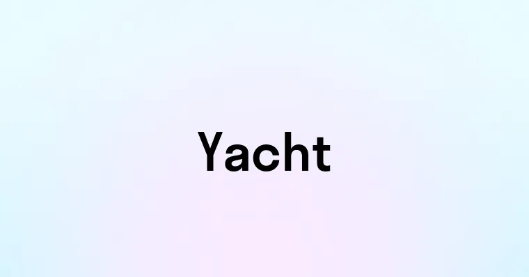 Yacht