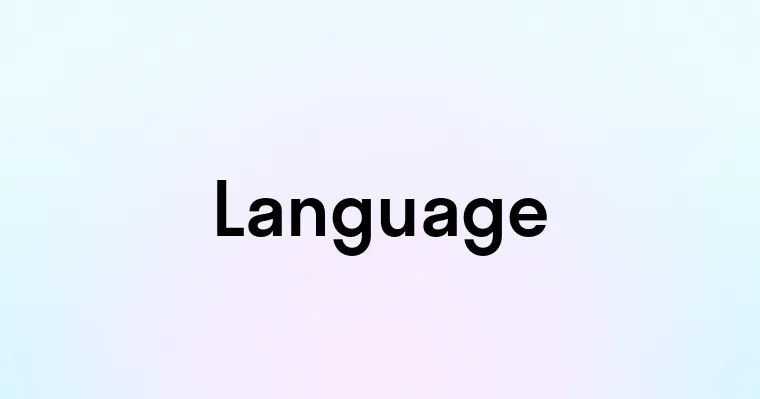 Language