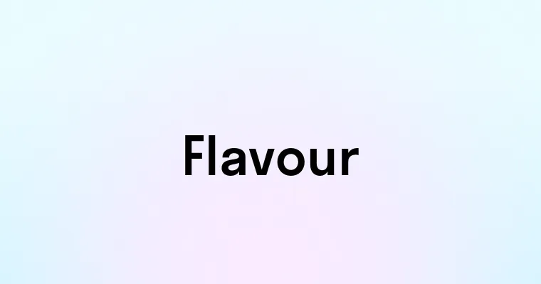 Flavour