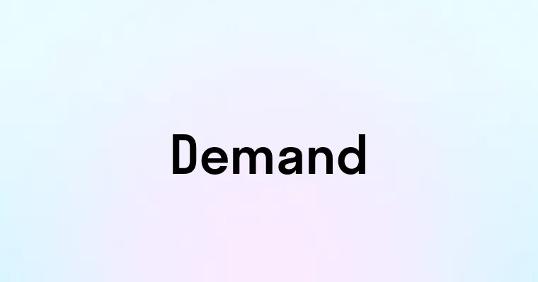 Demand