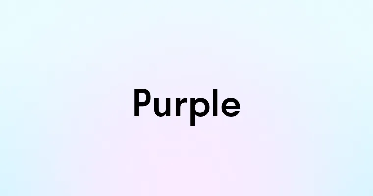 Purple