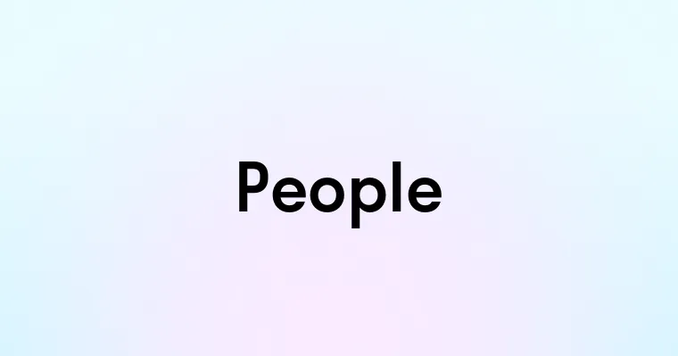 People