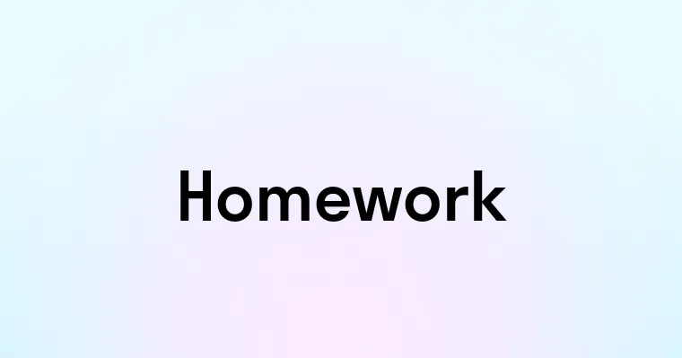 Homework