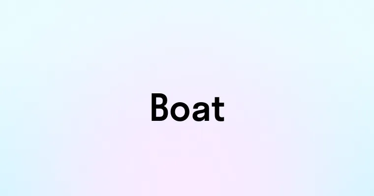 Boat