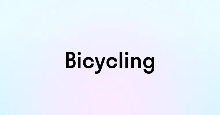 Bicycling