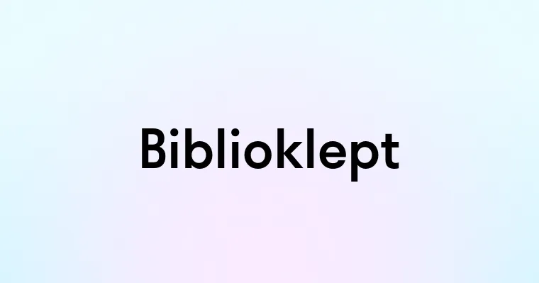 Biblioklept