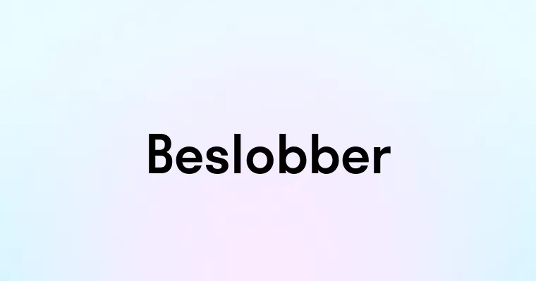 Beslobber