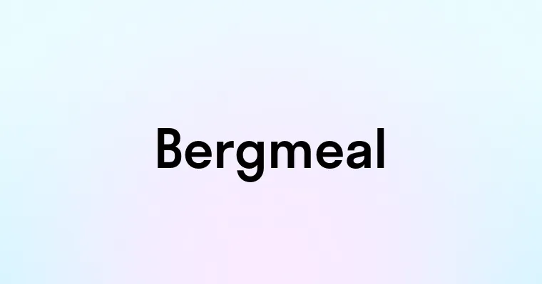 Bergmeal