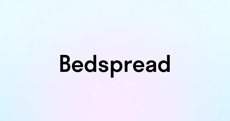 Bedspread