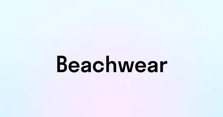 Beachwear