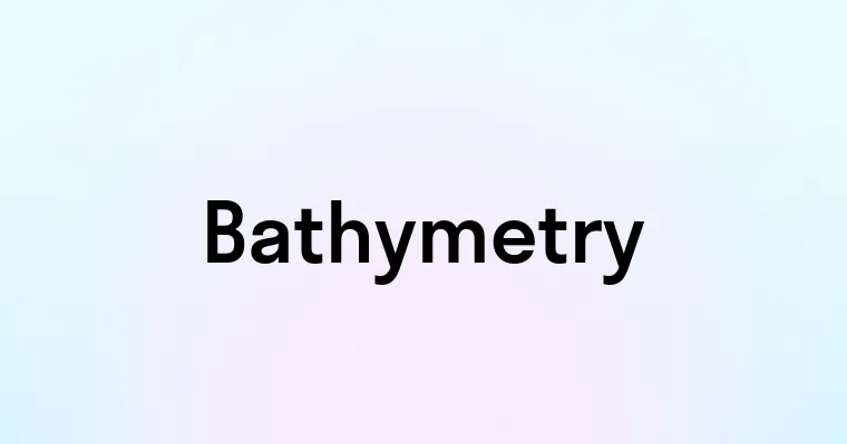 Bathymetry