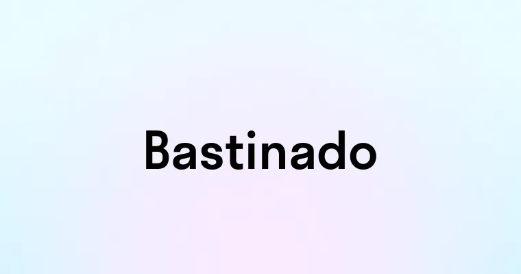 Bastinado