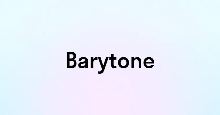 Barytone