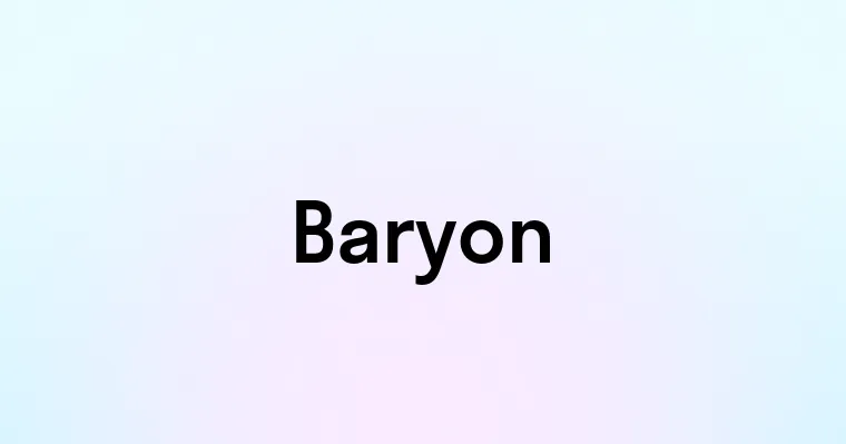 Baryon