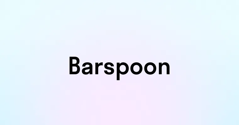 Barspoon