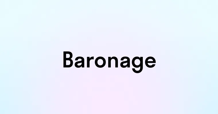 Baronage