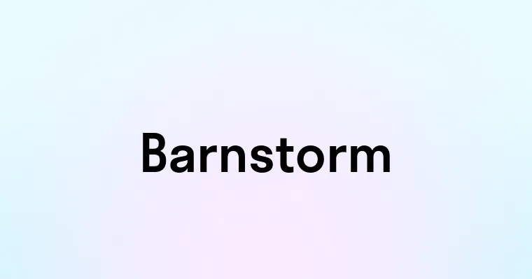 Barnstorm