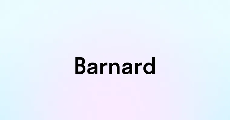 Barnard