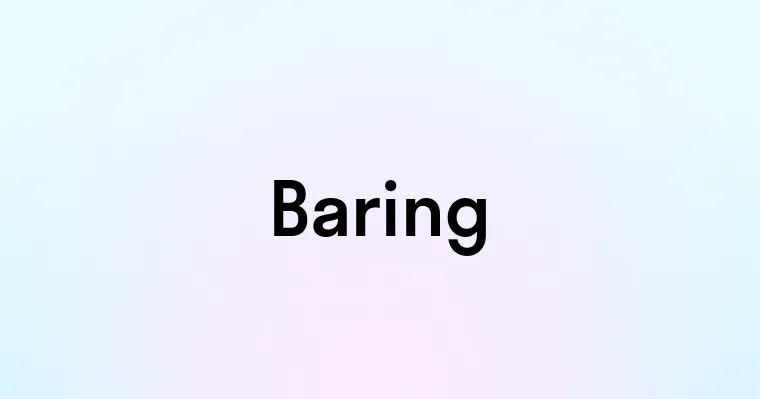 Baring