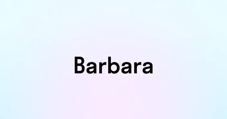 Barbara