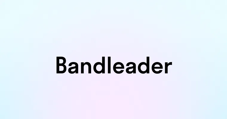 Bandleader