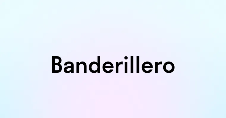 Banderillero