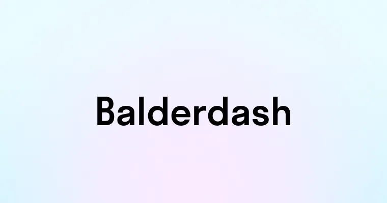 Balderdash