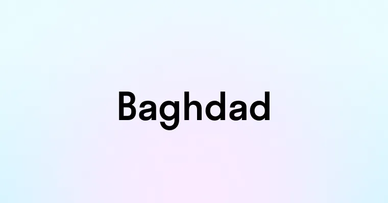 Baghdad