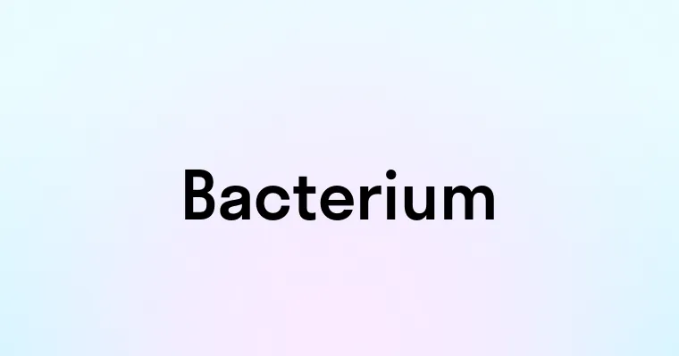 Bacterium