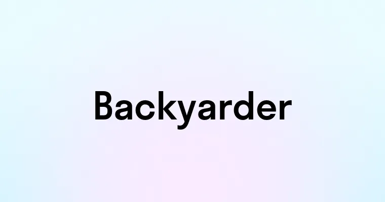 Backyarder